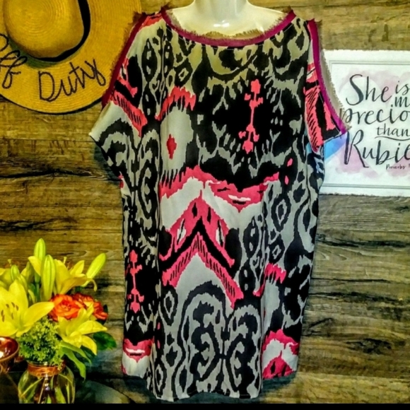 Lucky and Coco Dolman Sheath Dress Size Medium - Picture 3 of 11